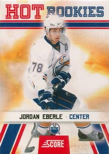 #556 Jordan Eberle - Edmonton Oilers - 2010-11 Score Hockey