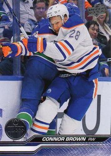 #556 Connor Brown - Edmonton Oilers -2023-24 Upper Deck Hockey