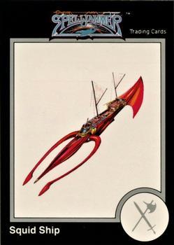 #556 Squid Ship - 1991 TSR Advanced Dungeons & Dragons - Silver