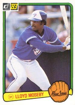 #556 Lloyd Moseby - Toronto Blue Jays - 1983 Donruss Baseball
