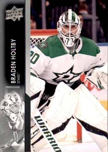 #556 Braden Holtby - Dallas Stars - 2021-22 Upper Deck Hockey