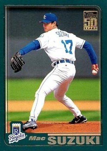 #557 Mac Suzuki - Kansas City Royals - 2001 Topps Baseball