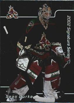 #22 Sean Burke - Phoenix Coyotes - 2001-02 Be a Player Signature Series Hockey