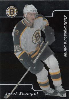 #116 Jozef Stumpel - Boston Bruins - 2001-02 Be a Player Signature Series Hockey