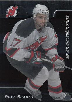 #138 Petr Sykora - New Jersey Devils - 2001-02 Be a Player Signature Series Hockey