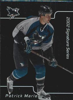 #144 Patrick Marleau - San Jose Sharks - 2001-02 Be a Player Signature Series Hockey