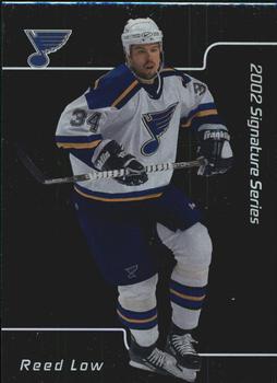 #145 Reed Low - St. Louis Blues - 2001-02 Be a Player Signature Series Hockey