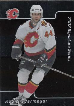 #151 Rob Niedermayer - Calgary Flames - 2001-02 Be a Player Signature Series Hockey
