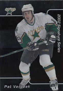 #155 Pat Verbeek - Dallas Stars - 2001-02 Be a Player Signature Series Hockey