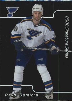 #169 Pavol Demitra - St. Louis Blues - 2001-02 Be a Player Signature Series Hockey