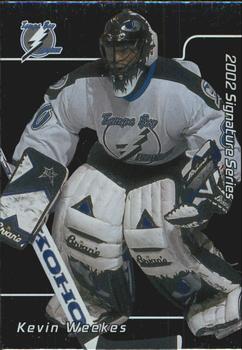 #170 Kevin Weekes - Tampa Bay Lightning - 2001-02 Be a Player Signature Series Hockey