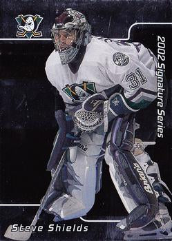#173 Steve Shields - Anaheim Mighty Ducks - 2001-02 Be a Player Signature Series Hockey