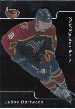 #174 Lubos Bartecko - Atlanta Thrashers - 2001-02 Be a Player Signature Series Hockey
