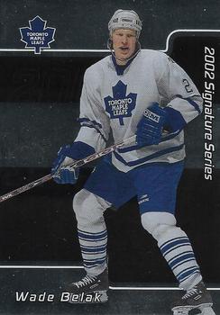 #198 Wade Belak - Toronto Maple Leafs - 2001-02 Be a Player Signature Series Hockey