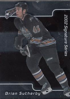 #223 Brian Sutherby - Washington Capitals - 2001-02 Be a Player Signature Series Hockey
