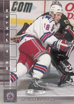 #18 Mike York - New York Rangers - 2001-02 Be a Player Memorabilia Hockey
