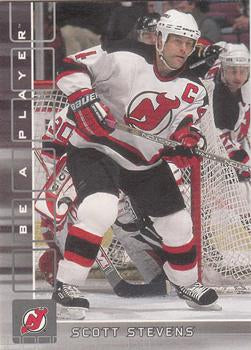 #26 Scott Stevens - New Jersey Devils - 2001-02 Be a Player Memorabilia Hockey