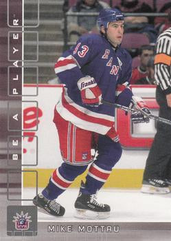 #57 Mike Mottau - New York Rangers - 2001-02 Be a Player Memorabilia Hockey