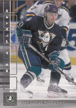 #87 Oleg Tverdovsky - Anaheim Mighty Ducks - 2001-02 Be a Player Memorabilia Hockey