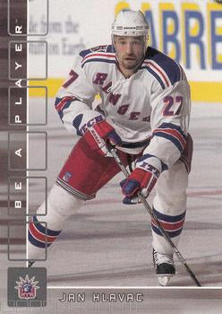 #137 Jan Hlavac - New York Rangers - 2001-02 Be a Player Memorabilia Hockey
