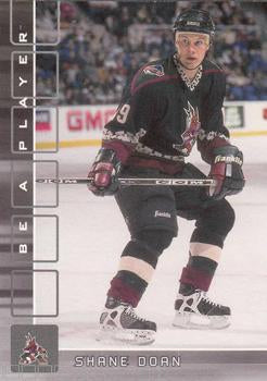 #293 Shane Doan - Phoenix Coyotes - 2001-02 Be a Player Memorabilia Hockey