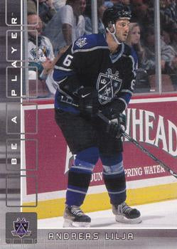 #179 Andreas Lilja - Los Angeles Kings - 2001-02 Be a Player Memorabilia Hockey