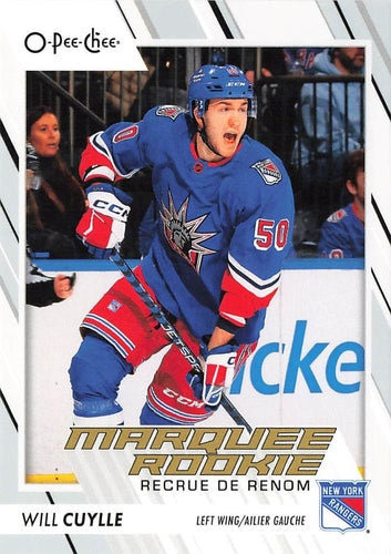 #558 Will Cuylle - New York Rangers - 2023-24 O-Pee-Chee Hockey