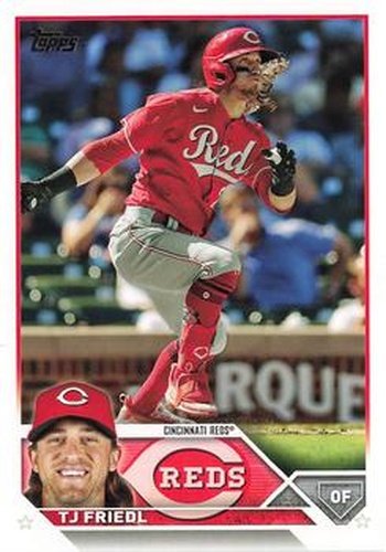 #558 TJ Friedl - Cincinnati Reds - 2023 Topps Baseball