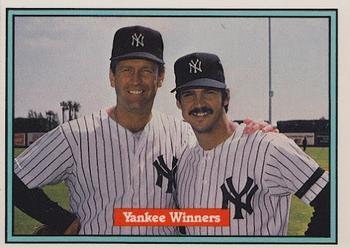 #558 Yankee Winners - New York Yankees - 1982 Donruss Baseball