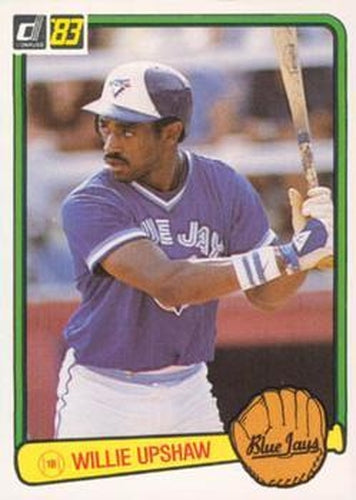 #558 Willie Upshaw - Toronto Blue Jays - 1983 Donruss Baseball