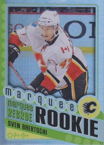 #558 Sven Baertschi - Calgary Flames - 2012-13 O-Pee-Chee - Rainbow Hockey