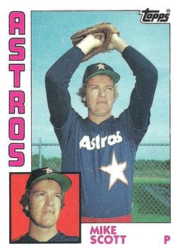#559 Mike Scott - Houston Astros - 1984 Topps Baseball