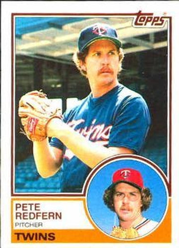 #559 Pete Redfern - Minnesota Twins - 1983 Topps Baseball