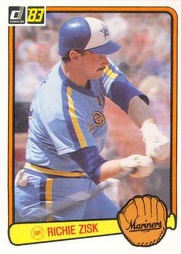 #559 Richie Zisk - Seattle Mariners - 1983 Donruss Baseball
