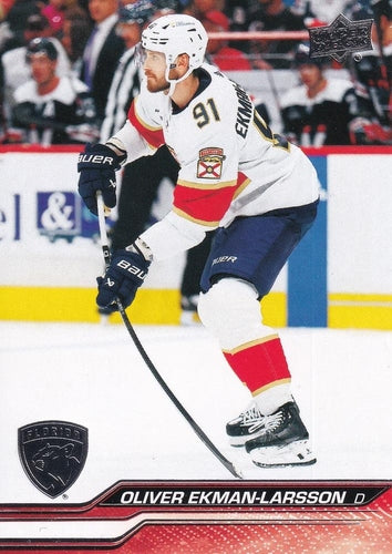 #559 Oliver Ekman-Larsson - Florida Panthers -2023-24 Upper Deck Hockey