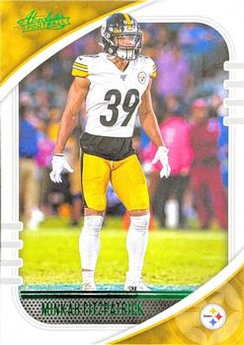 #55 Minkah Fitzpatrick - Pittsburgh Steelers - 2020 Panini Absolute - Green Football