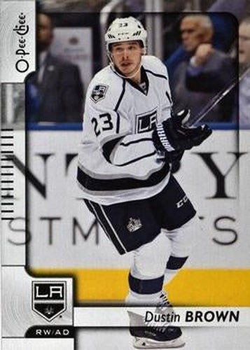 #55 Dustin Brown - Los Angeles Kings - 2017-18 O-Pee-Chee Hockey