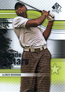 #55 Alonzo Mourning - 2012 SP Authentic Golf