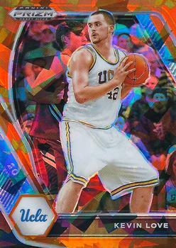 #55 Kevin Love - UCLA Bruins - 2021 Panini Prizm Draft Picks - Orange Ice Basketball