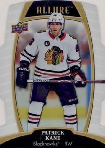 #55 Patrick Kane - Chicago Blackhawks - 2019-20 Upper Deck Allure - White Rainbow Hockey