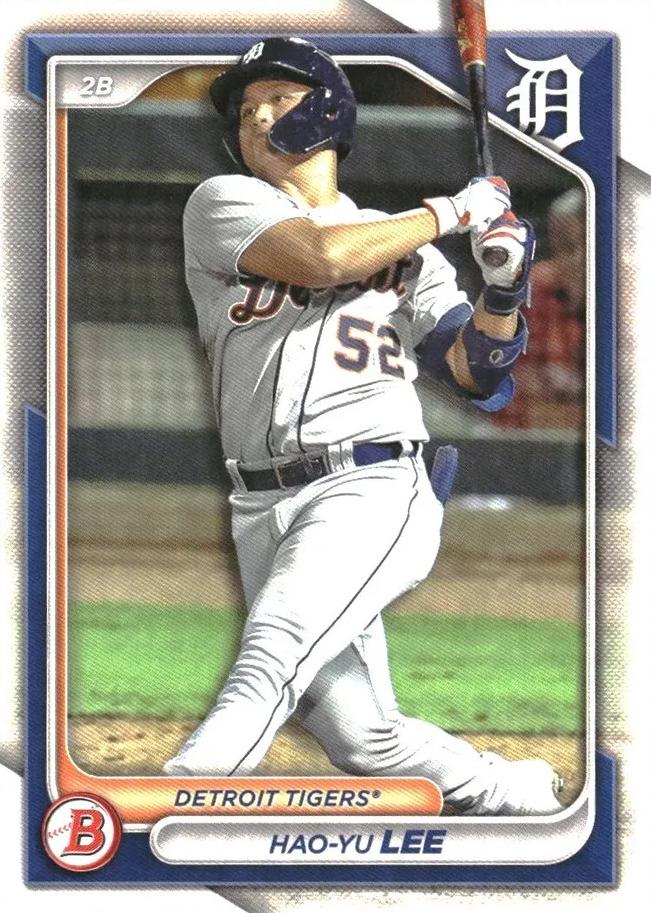 #BP-55 Hao-Yu Lee - Detroit Tigers - 2024 Bowman - Prospects Baseball