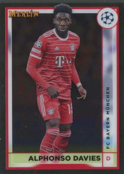 #55 Alphonso Davies - FC Bayern Munchen - 2022-23 Merlin Chrome UEFA Club Competitions Soccer