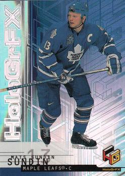 #55 Mats Sundin - Toronto Maple Leafs - 1999-00 Upper Deck HoloGrFX Hockey