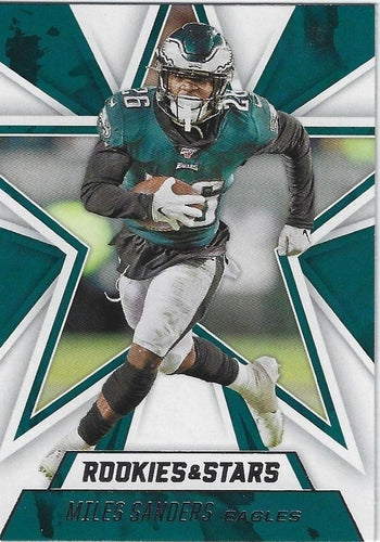 #55 Miles Sanders - Philadelphia Eagles - 2020 Panini Rookies & Stars Football