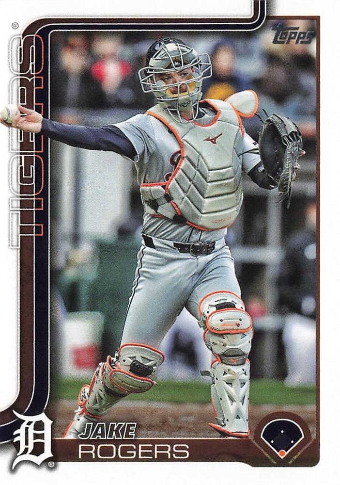 #55 Jake Rogers - Detroit Tigers - 2025 Topps Baseball
