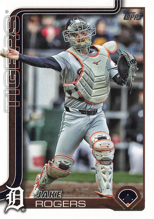 #55 Jake Rogers - Detroit Tigers - 2025 Topps Baseball