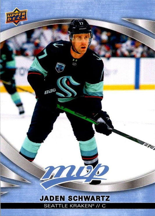 #55 Jaden Schwartz - Seattle Kraken - 2023-24 Upper Deck MVP - Ice Battles Hockey