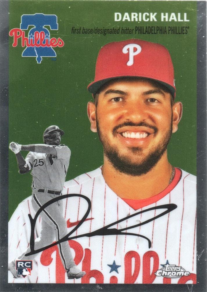 #55 Darick Hall - Philadelphia Phillies - 2023 Topps Chrome Platinum Anniversary Baseball