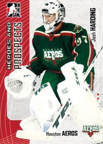 #55 Josh Harding - Houston Aeros - 2005-06 In The Game Heroes and Prospects Hockey