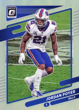 #55 Jordan Poyer - Buffalo Bills - 2021 Donruss Optic - Holo Football